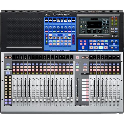 PreSonus StudioLive 24 Series III Digital Mixer - 32-Input with 25 Motorized Faders