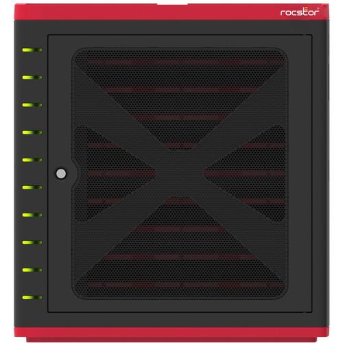 Rocstor Volt SC10 USB Sync & Charging Station for 10 Tablets Up to 10.1"