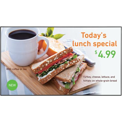 Sharp PN-R556 55" Full HD LED Edge-Lit Professional LCD Monitor