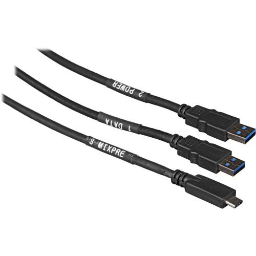 Sound Devices MX-USBY USB-C to USB-A Y-Cable