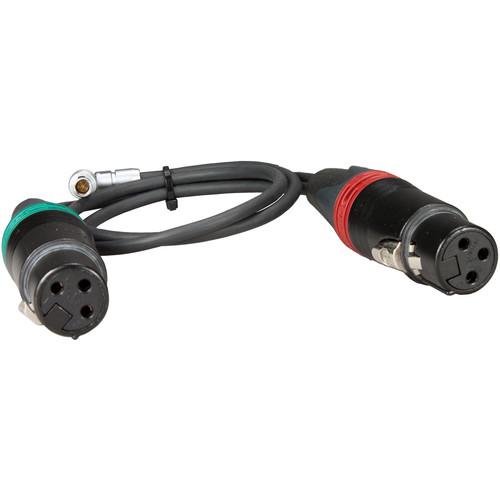 Ambient Recording 3-Pin XLR Female to ARRI ALEXA Mini Dual Mono Adapter Cable