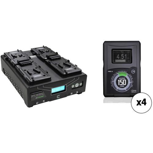 Core SWX HyperCore 150 4-Battery Kit with Fleet Micro Charger