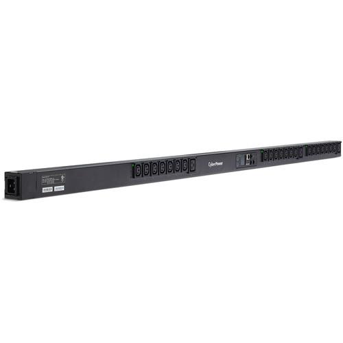 CyberPower PDU81104 24-Outlet Switched Metered-by-Outlet Power Distribution Unit with 10