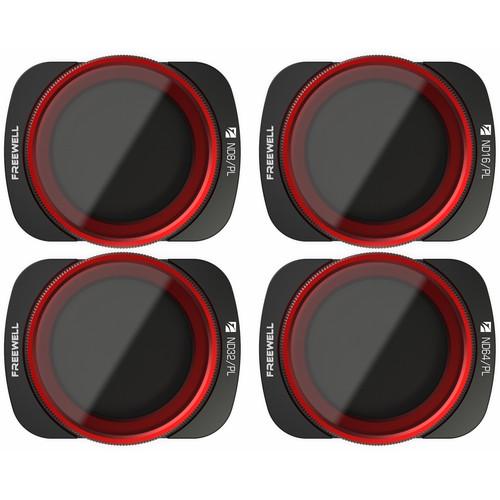 Freewell DJI Osmo Pocket Filters - Bright Day ND PL - 4Pack