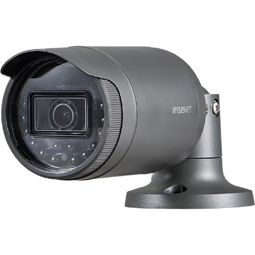 Hanwha Techwin WiseNet LNO-6031R 2MP Outdoor Network Bullet Camera with Night Vision and 6mm Lens