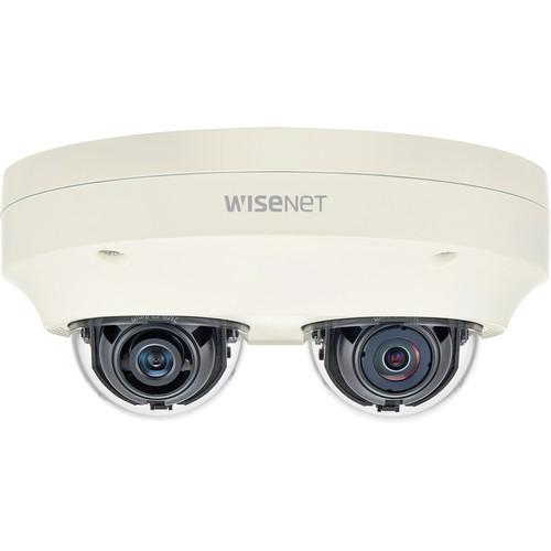 Hanwha Techwin WiseNet P Series PNM-7000VD Outdoor Network Dual Dome Camera