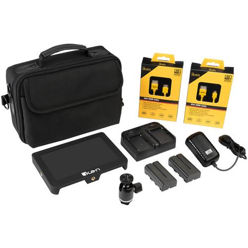 ikan Delta 7" 4K HDMI On-Camera Monitor Deluxe Kit