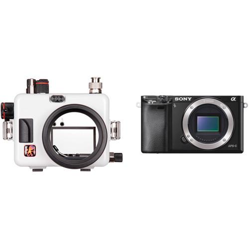 Ikelite Underwater Housing with TTL Circuitry and Sony Alpha a6000 Camera Body Kit