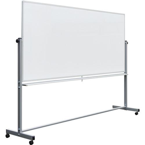 Luxor MB7248WW Mobile Magnetic Reversible Whiteboard
