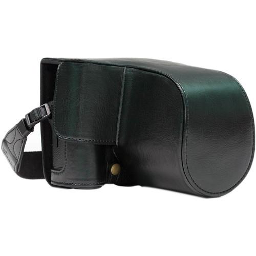 MegaGear MG870 Ever Ready Leather Case with Bottom Opening for Fujifilm X-T2 with 18-55mm