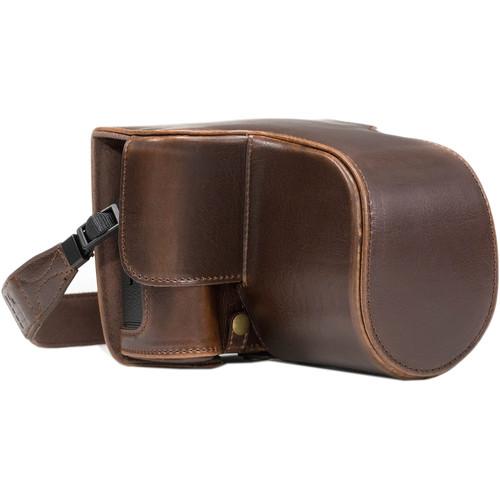 MegaGear MG871 Ever Ready Leather Case with Bottom Opening for Fujifilm X-T2 with 18-55mm