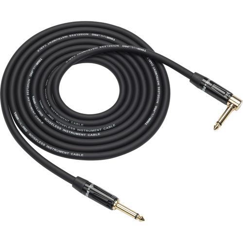 Samson Tourtek Pro TPI Series 1 4" Male to Right-Angle 1 4" Male Instrument Cable