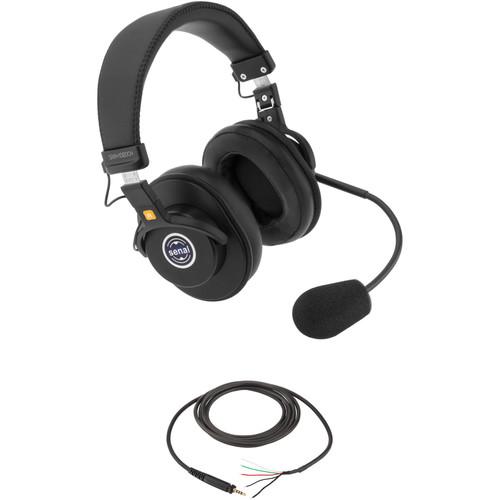 Senal SMH-1020CH Dual-Sided Communication Headset with Pigtail Cable