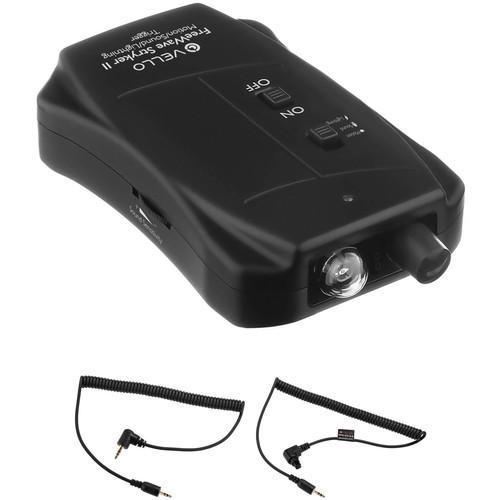 Vello FreeWave Stryker II Motion Sound Lightning Trigger for Select Nikon, Canon 3-Pin and Cameras with 2.5mm Sub-Mini Connections