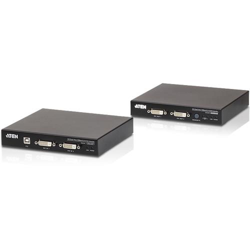ATEN USB DVI Dual View HDBaseT 2.0 KVM Extender