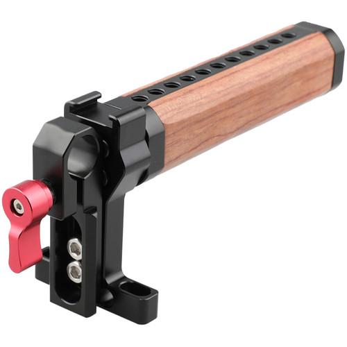 CAMVATE Top Handle Wood Grip with Rod Clamp