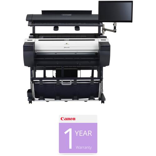 Canon imagePROGRAF iPF785 36" Multi-Function Large-Format Inkjet Printer with M40 Scanner & Installation & 1-Year Scan Warranty Kit
