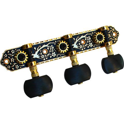 Cordoba Black & Gold Tuning Machines for C5-CEBK