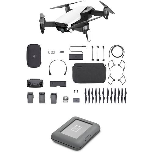 DJI Mavic Air Fly More Drone with 2TB Copilot BOSS Hard Drive Kit
