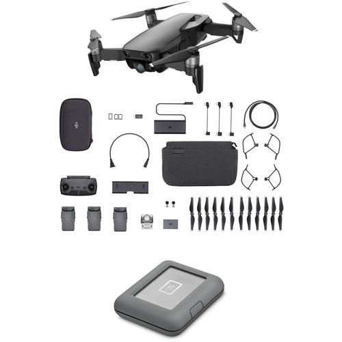 DJI Mavic Air Fly More Drone with 2TB Copilot BOSS Hard Drive Kit