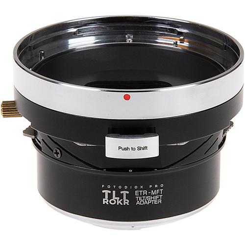 FotodioX Pro Tilt and Shift ROKR Lens Mount Adapter for Bronica ETR Lenses to Micro Four Thirds Camera Body