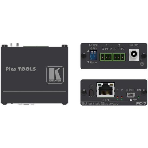 Kramer 2-Port Multi-Function GPIO Relay Control Gateway