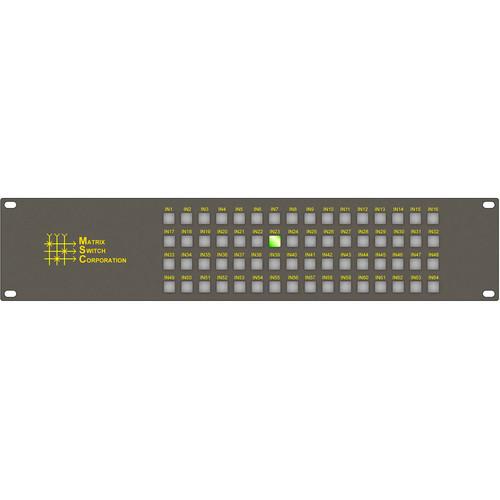 Matrix Switch 64-Input 1-Output Control Panel with Button Control Panel