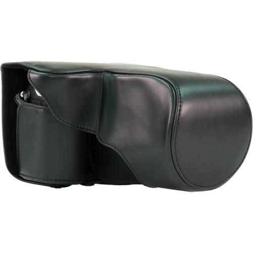 MegaGear Ever Ready PU Leather Case for LUMIX DMC-GX8 with 14-140mm Lens