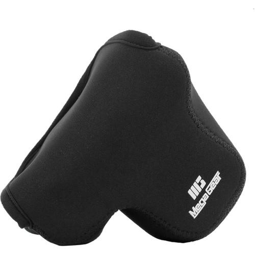 MegaGear Ultra-Light Neoprene Case with Carabiner for Canon EOS M6 with 15-45mm