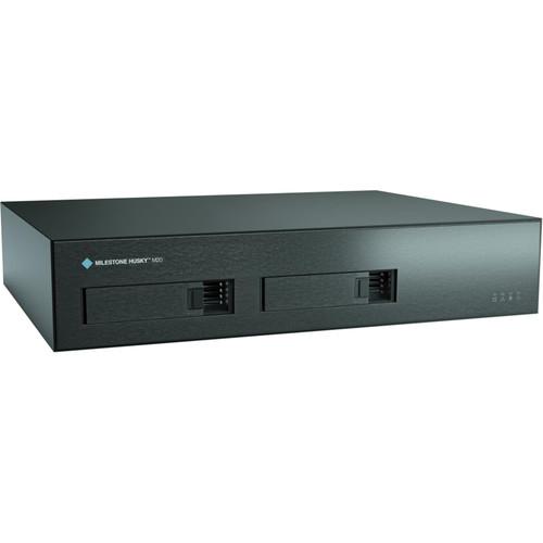 Milestone Husky M20 16-Port 32-Channel NVR with 12TB HDD and PoE Managed Switch