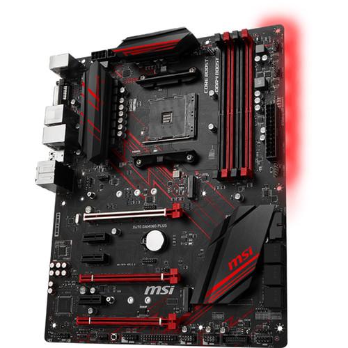 MSI X470 Gaming Plus AM4 ATX Motherboard