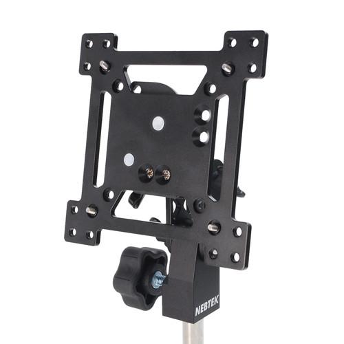 Nebtek Vesa Pro Ball Lock Mount For 13" Monitor with Portrait Landscape Rotation