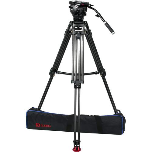 OZEN 100CF2HD 100mm Carbon Fiber Tripod & Agile 18S Fluid Head System