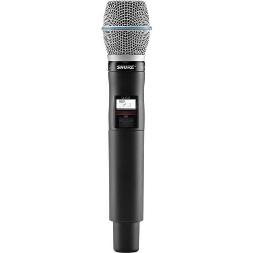 Shure QLXD2 Beta87A Handheld Wireless Transmitter