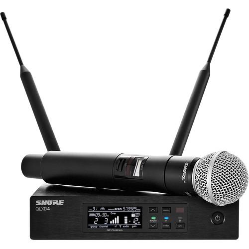 Shure QLXD24 SM58 Handheld Wireless Microphone System