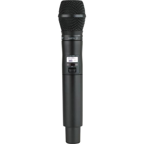 Shure ULXD2 Handheld Transmitter with SM87A Microphone Capsule