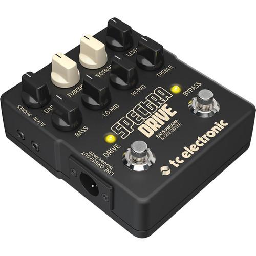 TC Electronic SPECTRADRIVE Bass Preamp and Drive Pedal with TubeDrive and TonePrints