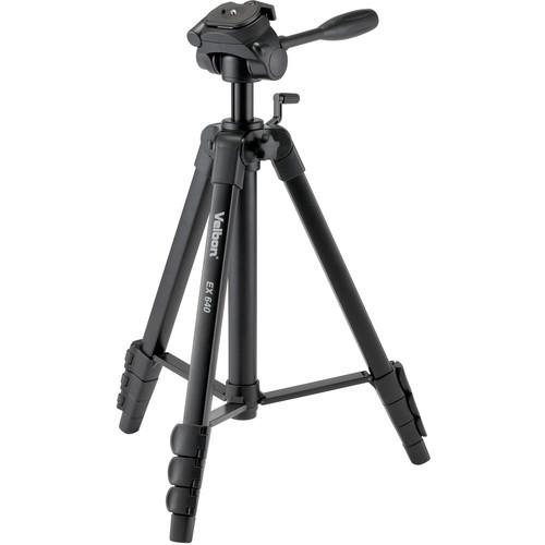 Velbon EX-640 Aluminum Tripod with 3-Way Pan and Tilt Head