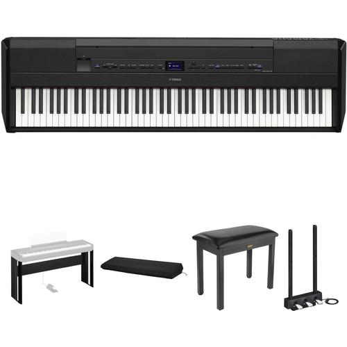 Yamaha P-515 88-Key Portable Digital Piano Home Studio Kit