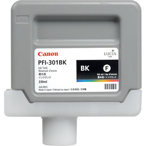 Canon PFI-301BK Black Ink Tank