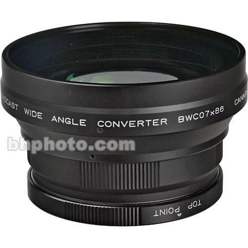 Cavision BWC0786B-HVX200 0.7x Broadcast Wide Angle Converter Lens - Bayonet for HVX-200, 9586 Clamp