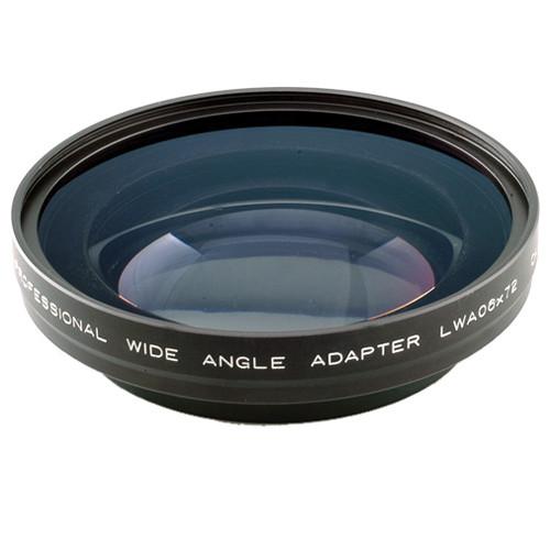 Cavision LWA06X72-HVX-HD100 0.6x Industrial Wide Angle Adapter Lens - for Panasonic HVX-200 and JVC GY-HD100 110