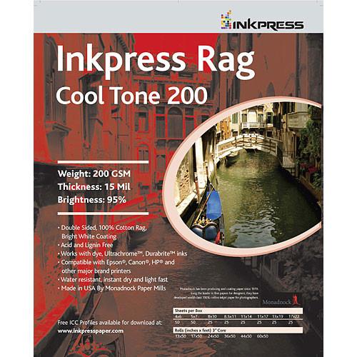 Inkpress Media Rag Cool Tone 200 Paper