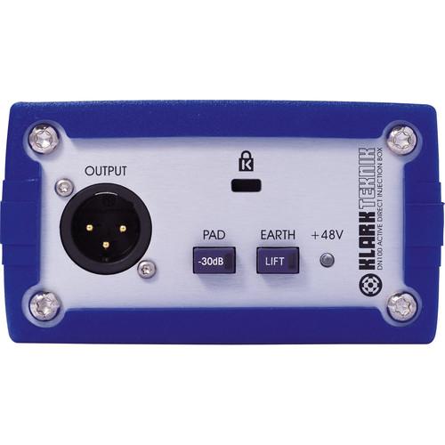 Klark Teknik DN100 - Single Channel Active Direct Box