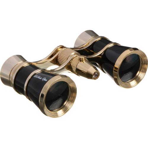 LaScala Optics 3x25 Aida Opera Glasses with Red Flashlight