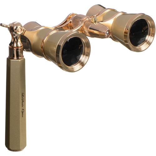 LaScala Optics 3x25 Iolanta Opera Glasses with Flashlight