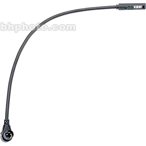 Littlite 18X-RLED - LED Gooseneck Lamp with 3-pin Right Angle XLR Connector