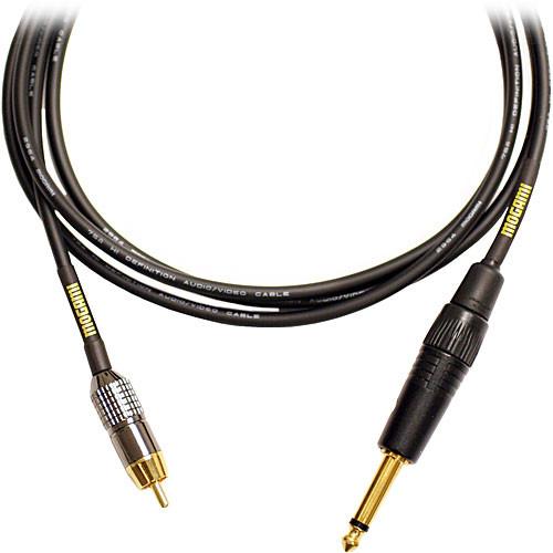 Mogami Gold TS 1 4" Male to RCA Male Audio Video Patch Cable - 12