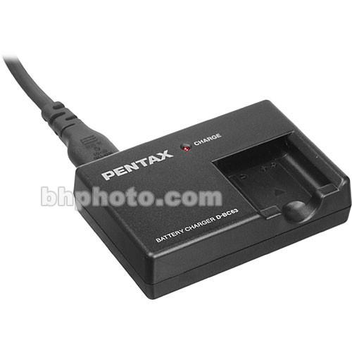 Pentax K-BC63U Battery Charger Kit for Pentax D-LI63 Battery