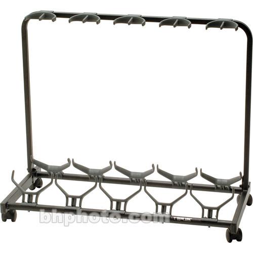 QuikLok 5-Slot Electric Acoustic Guitar Stand